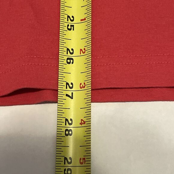 Life is Good T-Shirt Mens M Red Short Sleeve May The Course Be With You Crusher - Picture 9 of 9